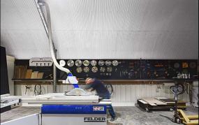 企业总部办公室装修实物图片