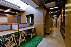 最新混搭办公室装饰效果图