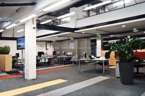 混搭办公室装修装潢效果图