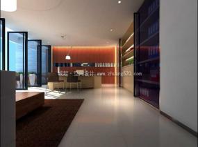 个性化风格办公室装修高清效果图