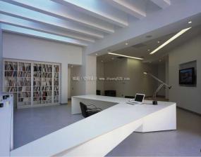 互联网风格办公室装修图片