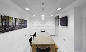 欧式风格办公室装潢效果图片