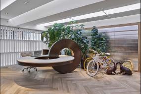 小公司办公室设计装修效果图片