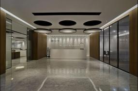 高档风格办公室装潢效果图