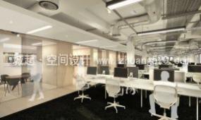loft风格办公室设计效果图