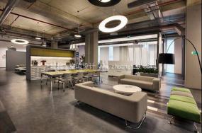 工业风格办公室设计装饰图