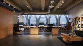 工业风格办公室装饰设计效果图片