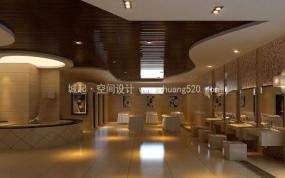 足浴店装修高清效果图