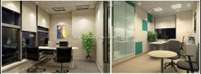 简约风格40平米办公室设计装潢图片