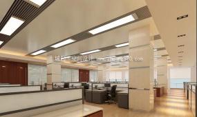 大气简约风格办公室设计装饰效果图片