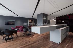 高端大气风格办公室装修设计效果图片