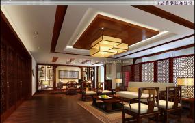 高档大气办公室装饰设计效果图