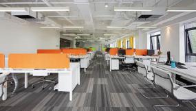 日式简约风格办公室设计效果图