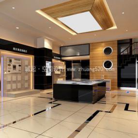 欧式简约风格办公室设计装潢图片