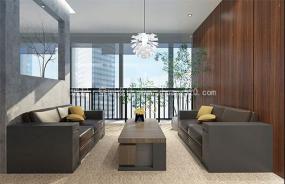 简约风格40平米办公室设计装饰图片