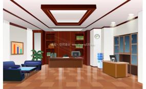 简约40平米风格办公室装修设计效果图片