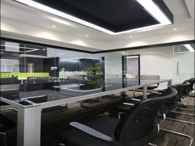 现代简约风格40平米办公室装修效果图