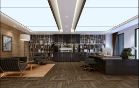 最新简约风格40平米办公室设计装修图