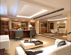 高端董事长办公室设计效果图片