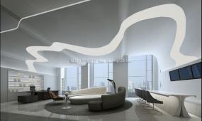 高端董事长办公室设计装潢图片