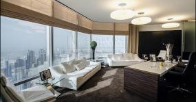 高端董事长办公室装修高清效果图