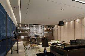 高端董事长办公室设计装修效果图