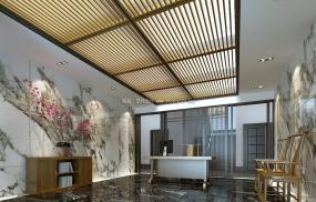 高端董事长风格办公室设计装饰效果图