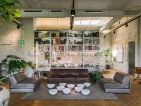 现代简约风格30平米办公室装修效果图