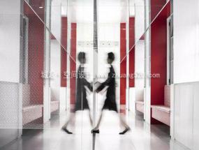 简约风格办公室30平米装潢设计效果图片