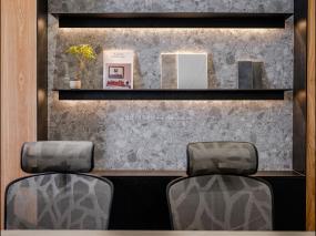 大气简约风格办公室设计装饰效果图片