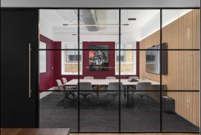 简约大气风格办公室装潢设计效果图片