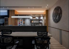 大气简约风格办公室设计效果图片