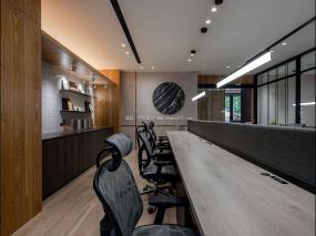 大气简约风格办公室设计效果图