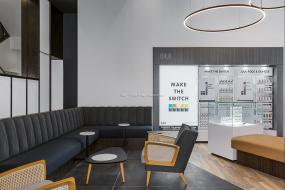 简约大气风格办公室装饰设计效果图