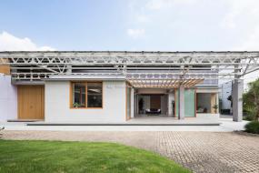 现代大气简约风格办公室装修效果图