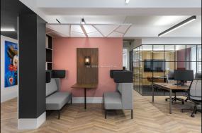 大气简约风格办公室设计装修效果图