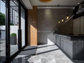 大气简约风格办公室装饰设计效果图