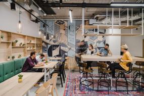 舒适经济风格办公室装修设计效果图