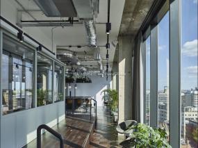 现代高档风格办公室装修效果图