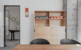 柔和风格办公室设计装修效果图