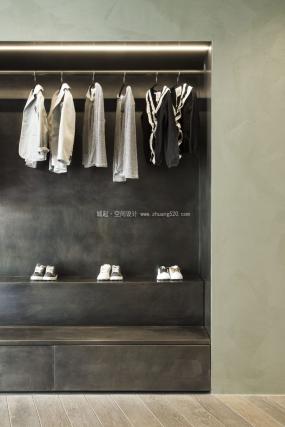 简约风格服装店装饰设计效果图