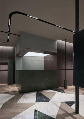 简约风格服装店装潢效果图片