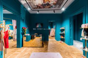 简约风格服装店装修装潢效果图