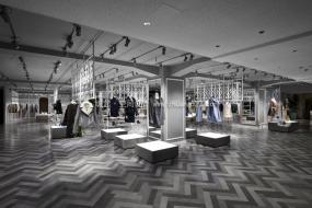 简约风格服装店设计装修效果图