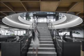 简约风格办公室装修效果图