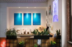 轻快风格办公室装修设计效果图