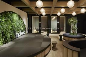 轻快风格办公室装潢效果图片