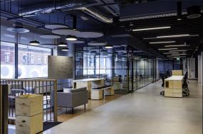 轻快风格办公室装饰设计效果图片