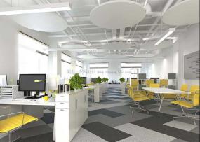 中式传统办公室设计效果图片