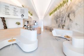 简约风格咖啡厅装修实物图片